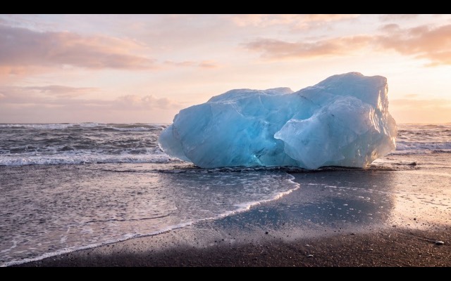 Islande, plage aux diamants