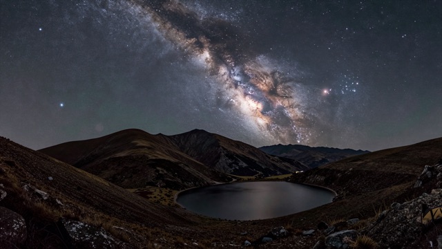Montagne étoiles